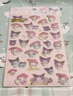 サンリオ マイメロディ クロミ ぷくっとシール
