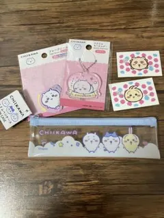 ちいかわ ペンケース フレークシール アクリルキーホルダー 不二家 ステッカー