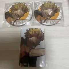 僕のヒーローアカデミア ホークス 缶バッジ ステッカーセット