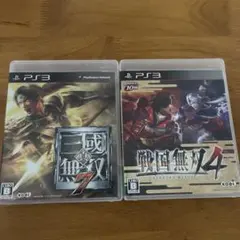 PS3 真・三國無双7 戦国無双4 ソフト2本セット