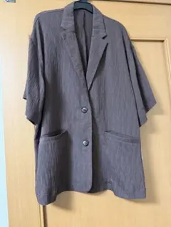 natural couture ジャケット ブラウン Fのサムネイル