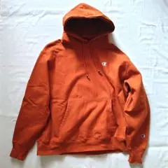 Champion リバースウィーブ パーカー XL オレンジ　チャンピオン