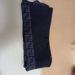 FENDI ズッカ柄 マフラー ブラック