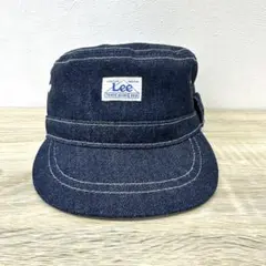 【美品】Lee （リー）デニムワークキャップ キッズ 48cm