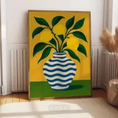 ポスター　インテリア　レモン　3040 　キャンバスアート　ウォールアート