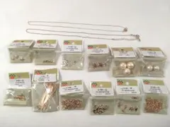 PARTS CLUB ピンクゴールド アクセサリーパーツ まとめ売り