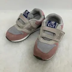 New Balance 996 キッズ スニーカー ピンク14.5センチ