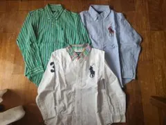 ラルフローレン　キッズ　 シャツ 3枚セット　130 7