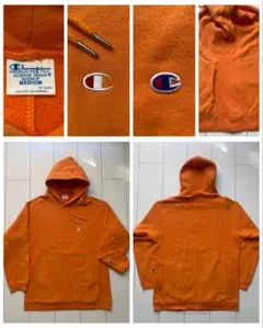 champion reverseweave リバースウィーブ パーカー　オレンジ