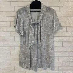 COMME CA 花柄　ブラウス　Mのサムネイル