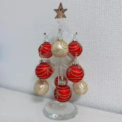 クリスタル クリスマスツリー オーナメントスタンド