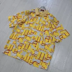 エレッセ ゴルフellesse GOLF ゴルフウェア 半袖ポロシャツ 総柄