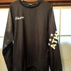 ATHLETA ブラック 長袖 ピステ