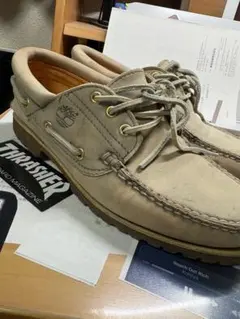 Timberland ベージュ デッキシューズのサムネイル