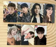 BTS ARIRANG weverse グローバル 特典 トレカ　7枚セット B