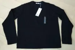 UNIQLO 黒 リブニットセーター Sサイズ