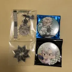 鬼滅の刃 鎹鴉運ばれ隊士 缶バッジ アクリルスタンド