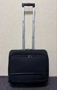 アニエス・ベー キャリーケース(ブラック) 修学旅行 ポーチ・ガーメント付 アニエス・ベー キャリーケース(ブラック) 修学旅行 ポーチ
