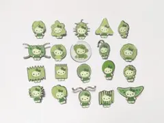藻キティ　ピンバッチ　日本館 レア付き セミコンプリート 28個セット万博大阪 藻キティ ピンバッチ 日本館 レア付き セミコンプリート 28個セット