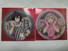 鬼滅の刃　極楽湯　コラボ　RAKUSPA 限定コースター　甘露寺蜜璃　伊黒小芭内