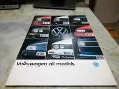 Volkswagen all models (1991)　新車カタログのサムネイル