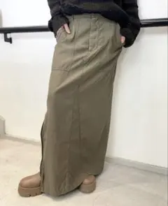 REMI RELIEF Military Maxi Skirt 38のサムネイル