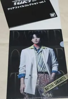 澤本夏輝　BOTクリアファイル、カード、チャーム　3点