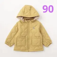 kladskap/クレードスコープ/キルティング/フード付きジャケット/90