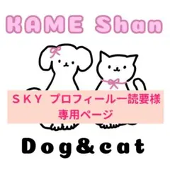 SKY様専用ページ
