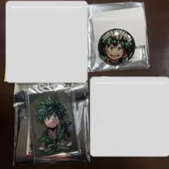 ヒロアカ 緑谷出久 ガラスマグネットコレクション パブミラー風アクリルステッカー