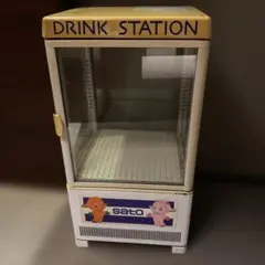 激レア　稼働品　サトちゃん　ドリンクショーケース　冷蔵庫　SATO レトロ 激レア 稼働品 サトちゃん ドリンクショーケース 冷蔵庫 SATO レトロ