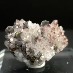 グリーンフラワーアゲート クリスタル共生 水晶 グリーン 結晶 幸運