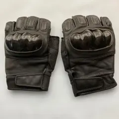 バイク用レザーグローブ半指Mサイズ本革【処分】のサムネイル