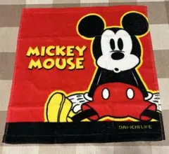 非売品 ミッキーマウスハンドタオル 約25cm x 25cm