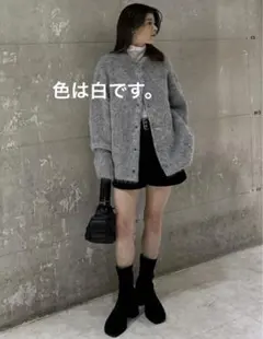 マウジー　ニットカーディガン