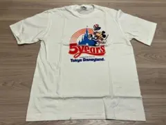 東京ディズニーランド 5周年 Tシャツ Lサイズ