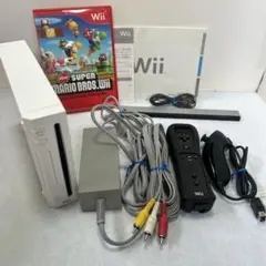 すぐ遊べる☆ 動作確認済 Wii 本体 ホワイト ソフト付き
