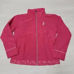 未使用　スリクソン　くすみピンク　秋冬用ジップアップジャケット　L