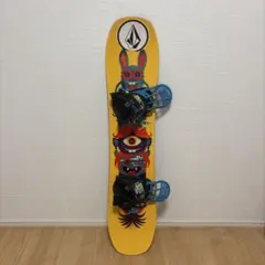 サロモン スノーボード100cm　ビンディング　キッズ　2点セット