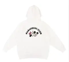 新品タグ付 ディズニーリゾート なかよしクラブ裏起毛パーカー M
