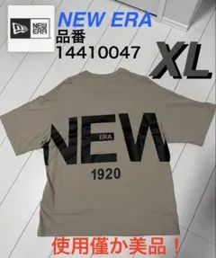 NEW ERA ニューエラ TシャツXL品番14410047ベ ージュ 使用僅かのサムネイル
