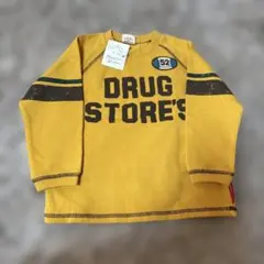 未使用【DRUG STORE'S 】長袖ロンTシャツ 綿素材　サイズ100