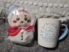 エニマイくじ　ちいかわ　古本屋 E賞マスコットとG賞マグカップセット