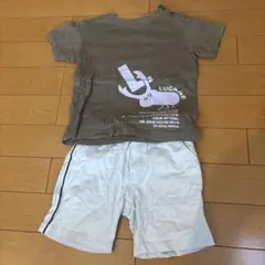 BeBe Tシャツとショートパンツセット 90サイズ