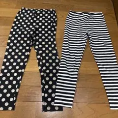 ユニクロ キッズレギンス2点セット