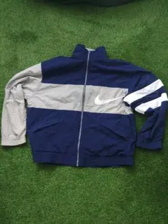 90’s NIKE ナイロンジャケット ネイビー グレー メンズのサムネイル