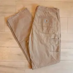 【Carhartt】B324 DKHペインターパンツ 36×36 ダークカーキのサムネイル
