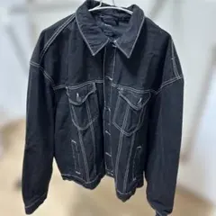 Bershka ブラックデニムジャケット