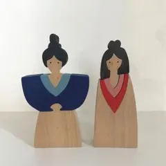 木製 ひな人形 ひな祭り ナチュラル　雛飾り