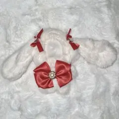 ザッカマート　ぬいぐるみコスチューム　うさみみレッドミニ